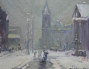 Arthur Clifton Goodwin Copley Square oil